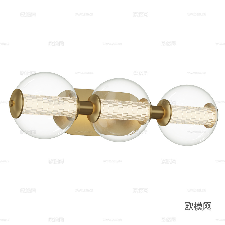 Eurofase壁灯 QN-ATOMO-3W-BG3d模型下载