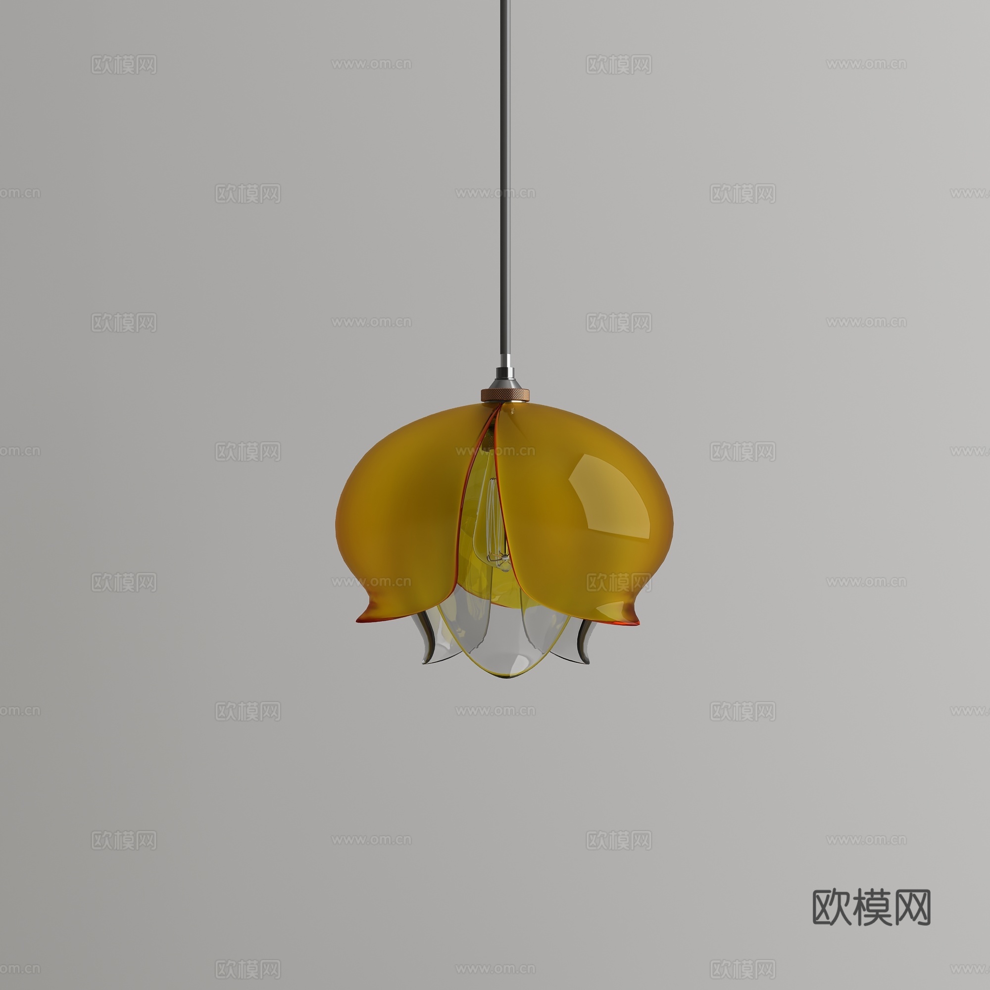 现代吊灯3d模型下载