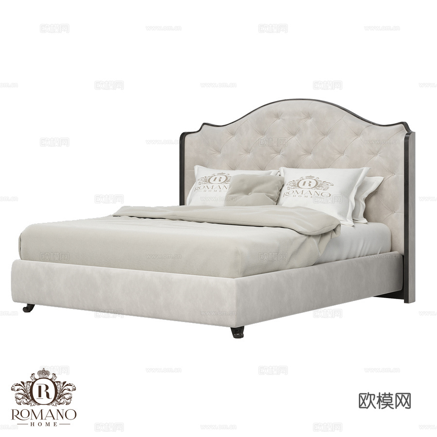 (OM) 床 Dorothy Romano Home3d模型下载