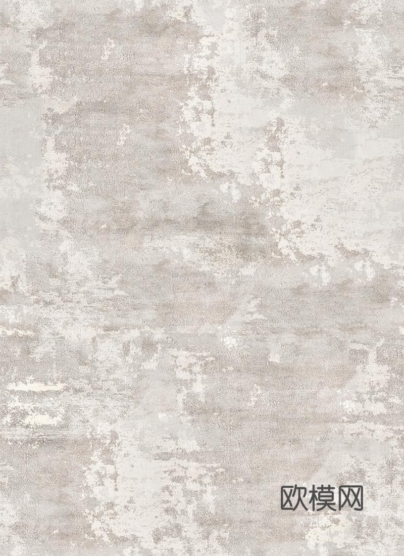 现代侘寂地毯 暖灰色麻布地毯