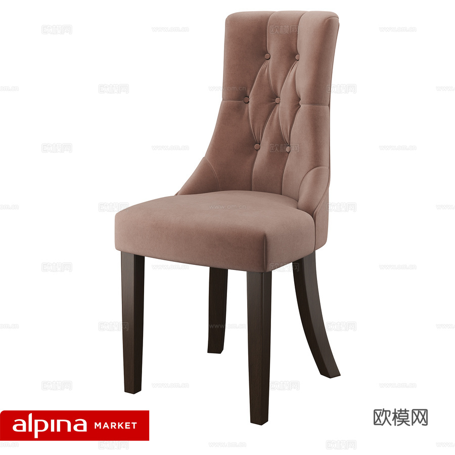 软椅ASHLEY MINI3d模型