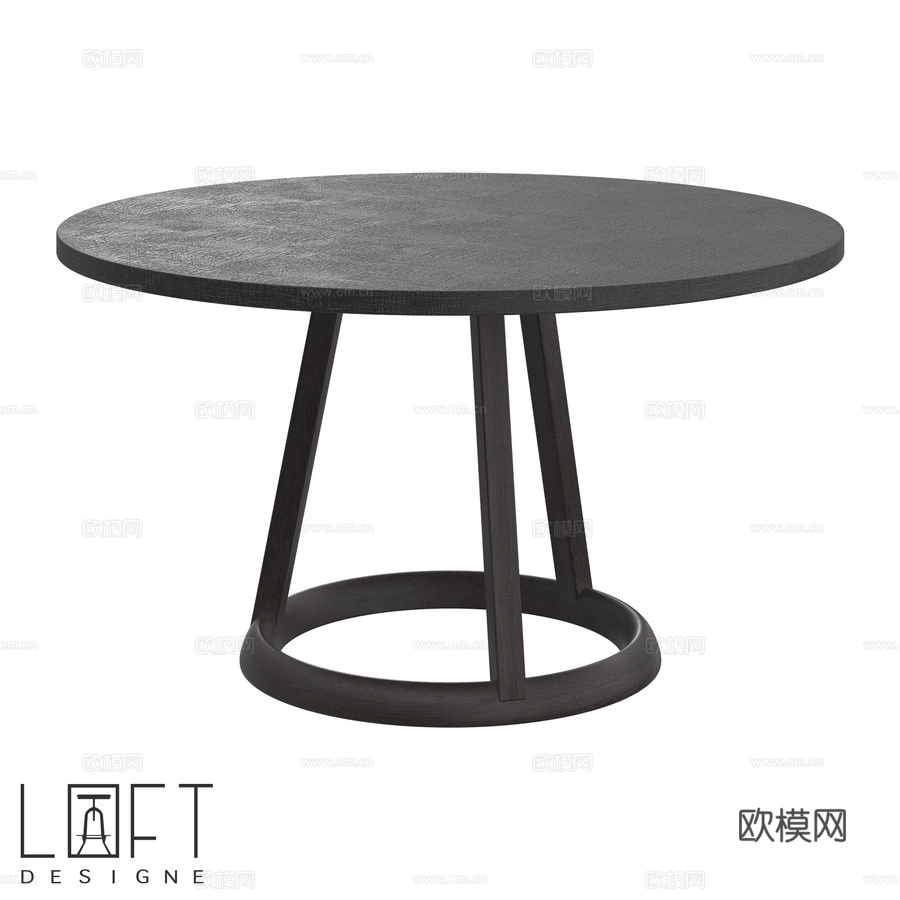 餐桌 LoftDesigne 60984 型号3d模型下载