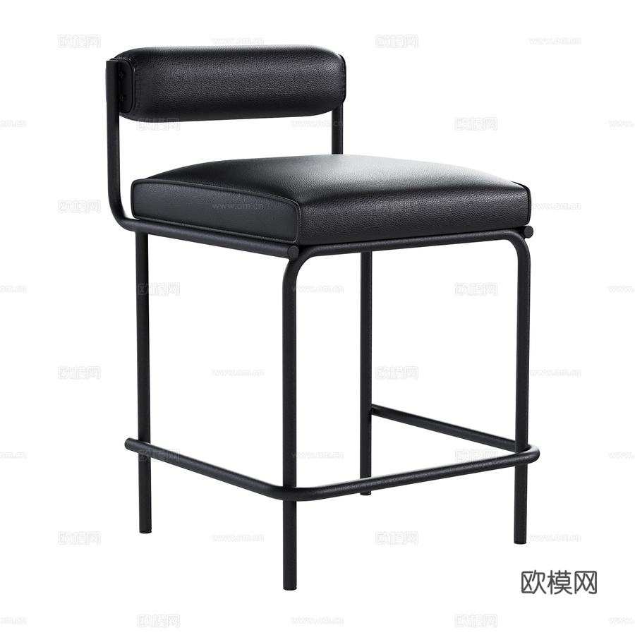 Belgi Bolish 半高吧凳3d模型下载