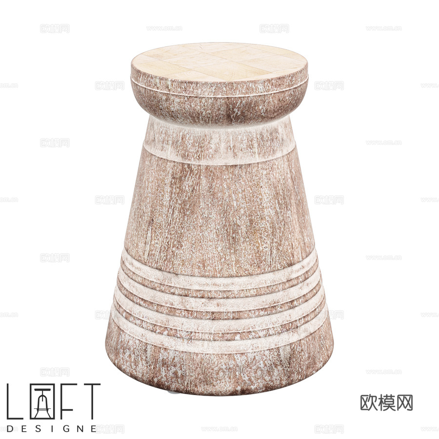 Stool LoftDesigne 38757型号3d模型