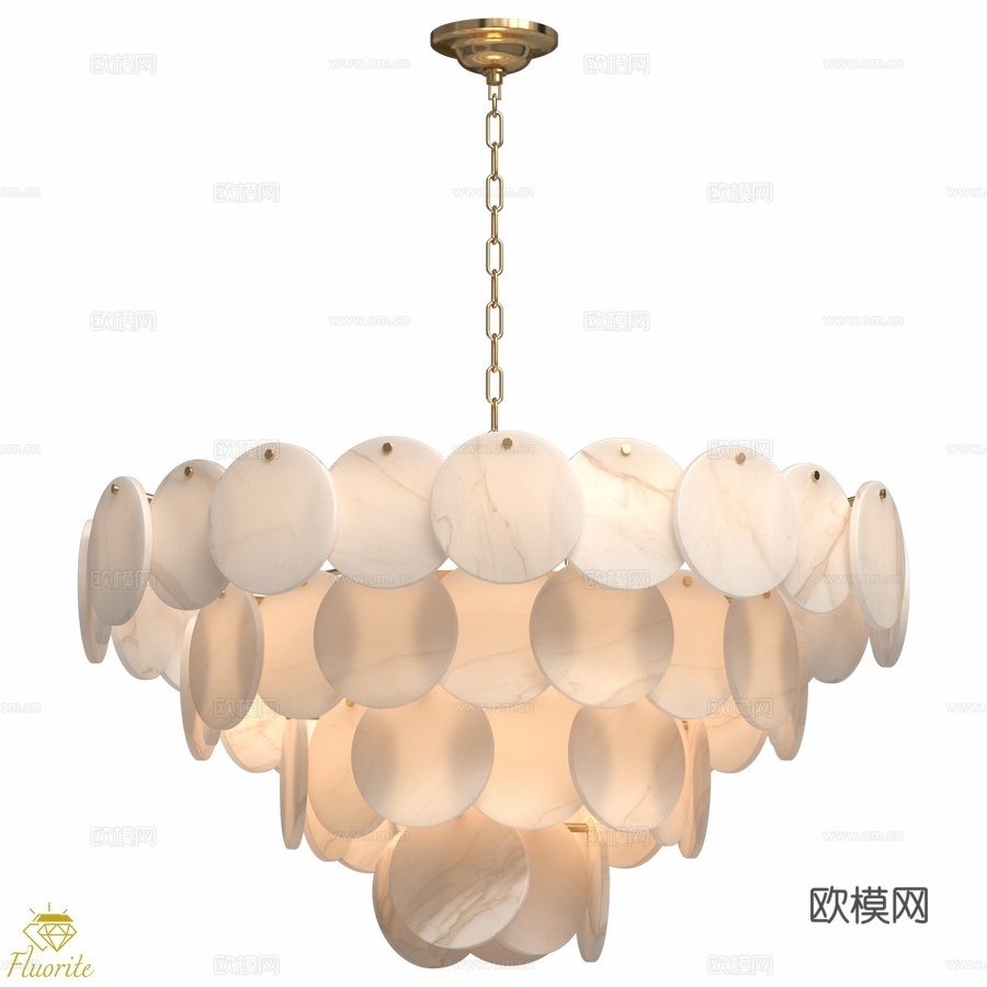 Di Marmo 萤石 800 mm FL1018-20P3d模型下载