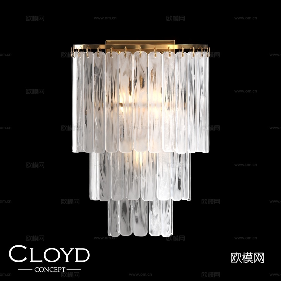 壁灯 Cloyd NANSEN (art. 20221-1)3d模型下载