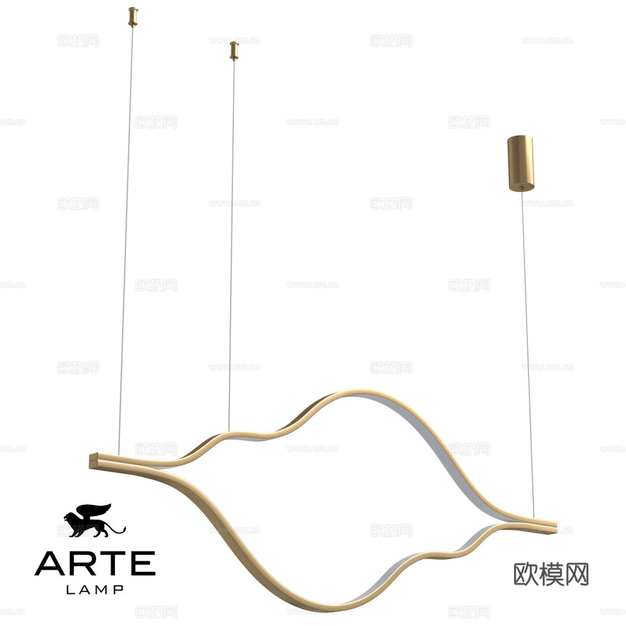 ARTE灯具OM A2911SP-34GO3d模型