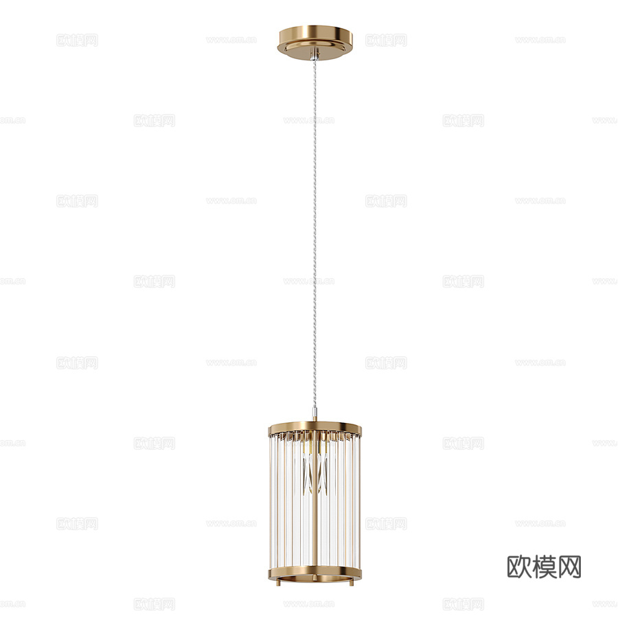 OM Stilfort Two-one系列吊灯3d模型下载
