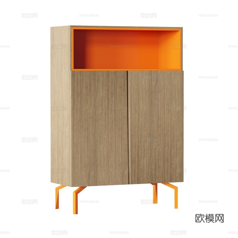 PODHOZHU品牌Amad系列六抽屉柜3d模型下载