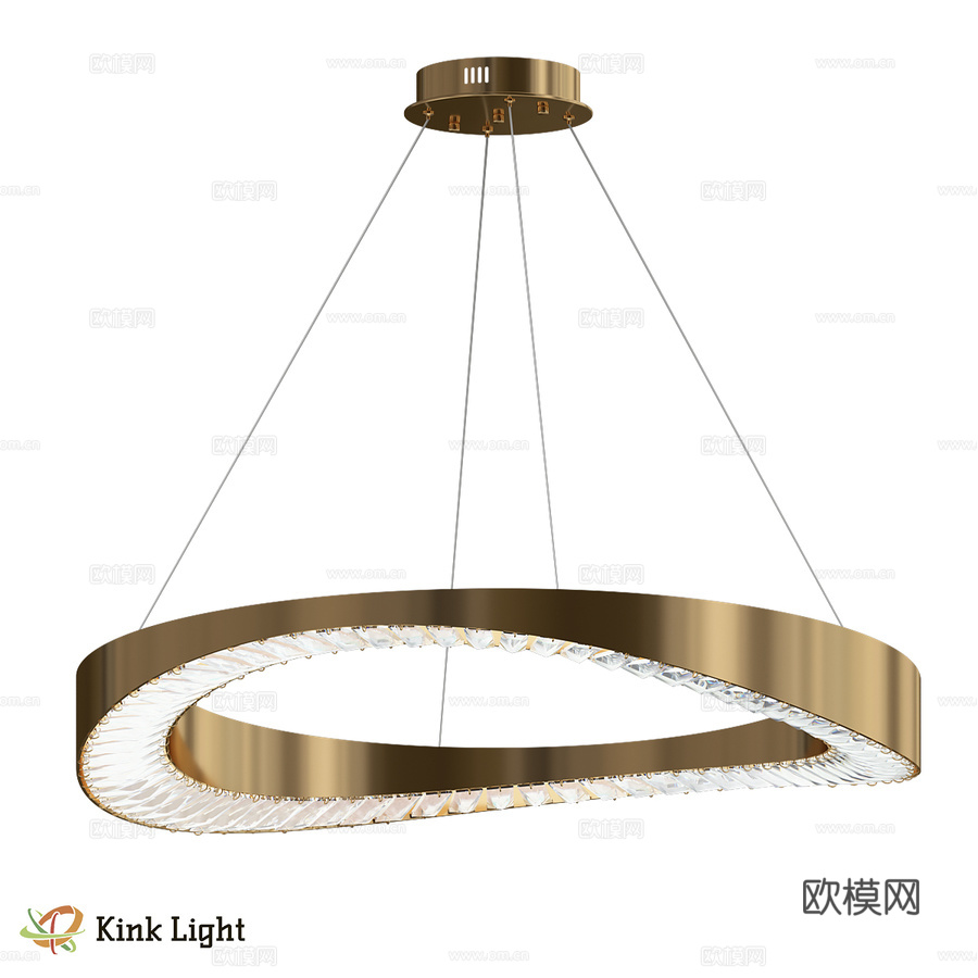 城镇青铜吊灯 07676-80,203d模型下载
