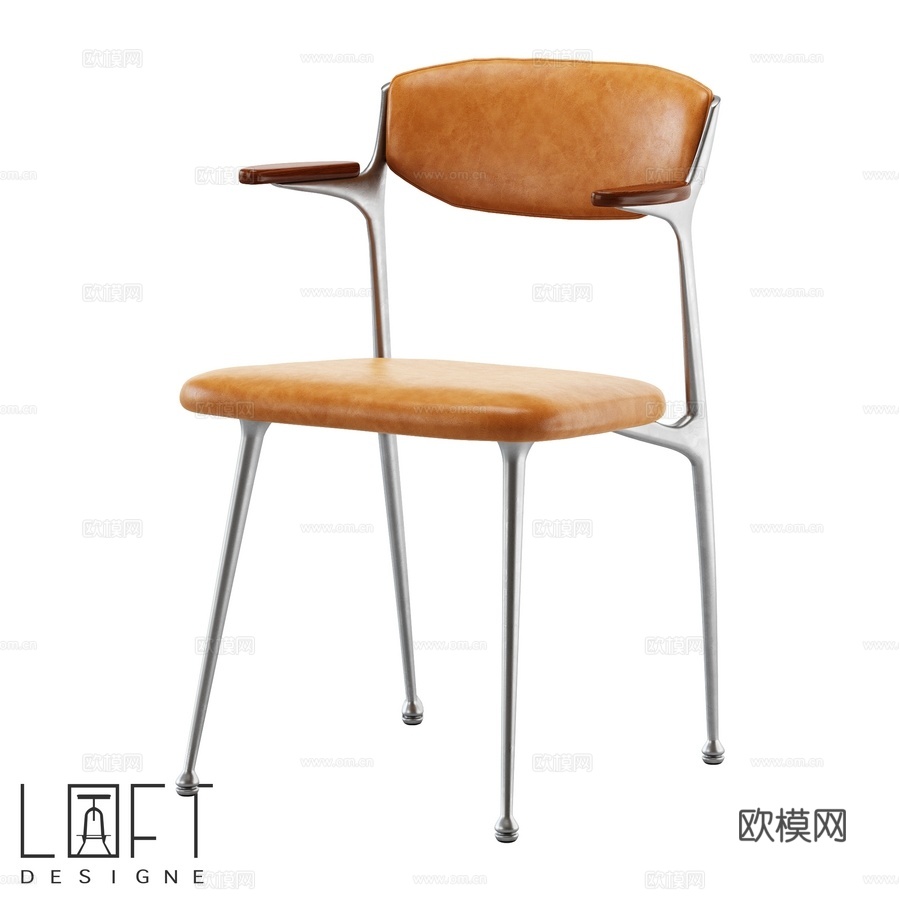 LoftDesigne 31389型号椅子3d模型下载