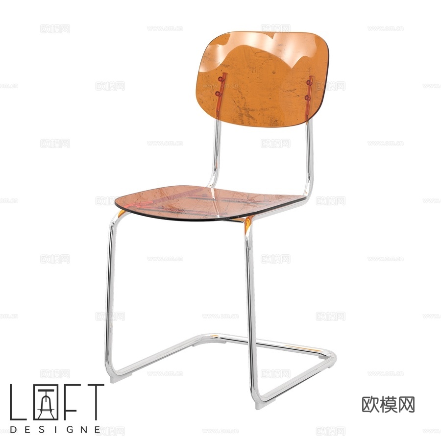 LoftDesigne 4406型号椅子3d模型下载