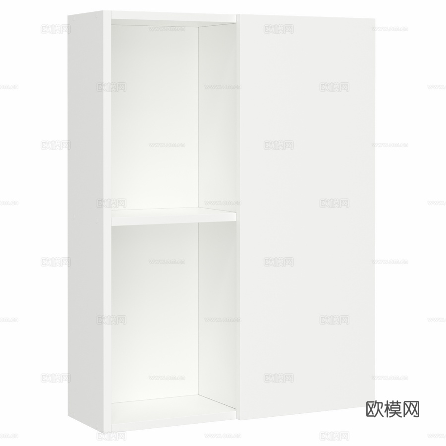 OM Cabinet DIWO Tula 60 壁挂式带开放3d模型