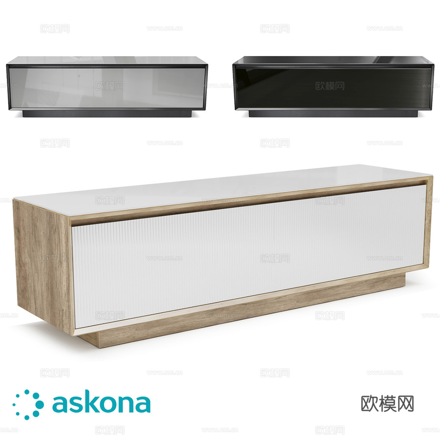 单门柜 Glass (玻璃)3d模型下载