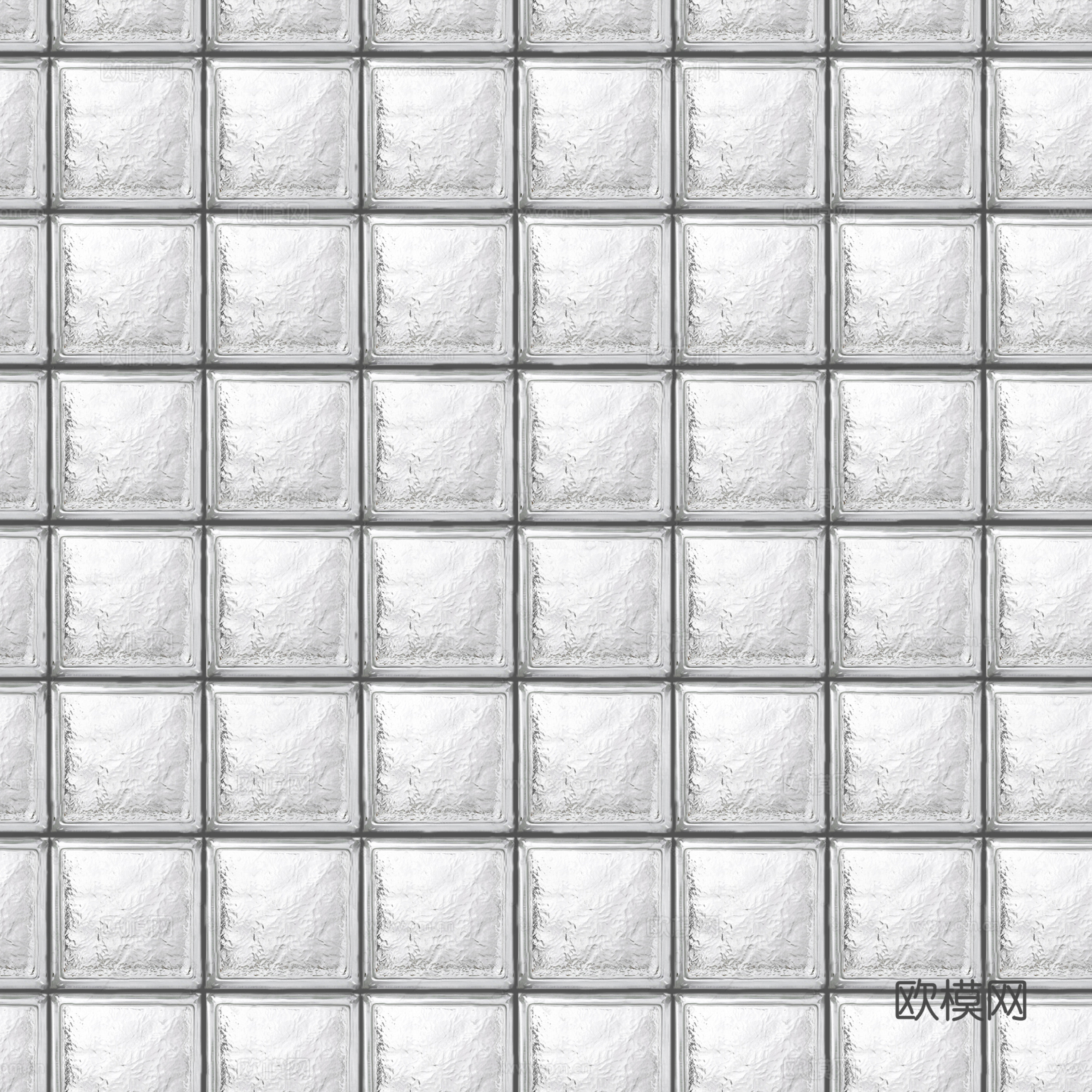 现代无缝玻璃砖 无缝玻璃幕墙 无缝艺术肌理玻璃贴图