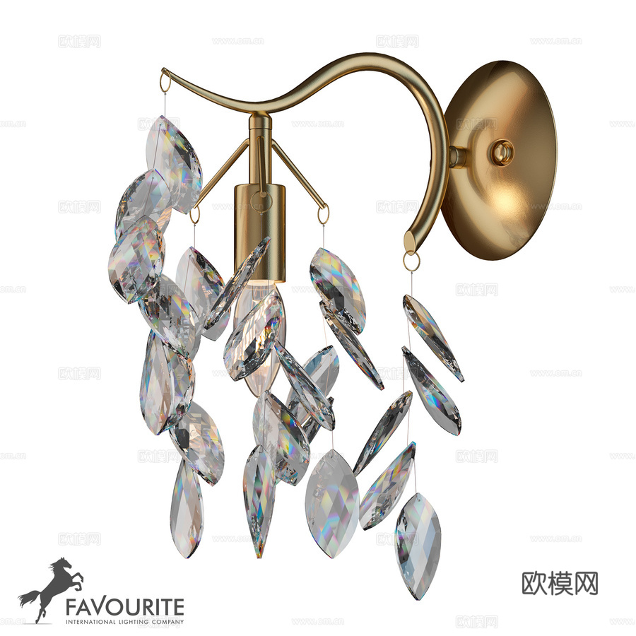 壁灯精选 3003-1W3d模型下载