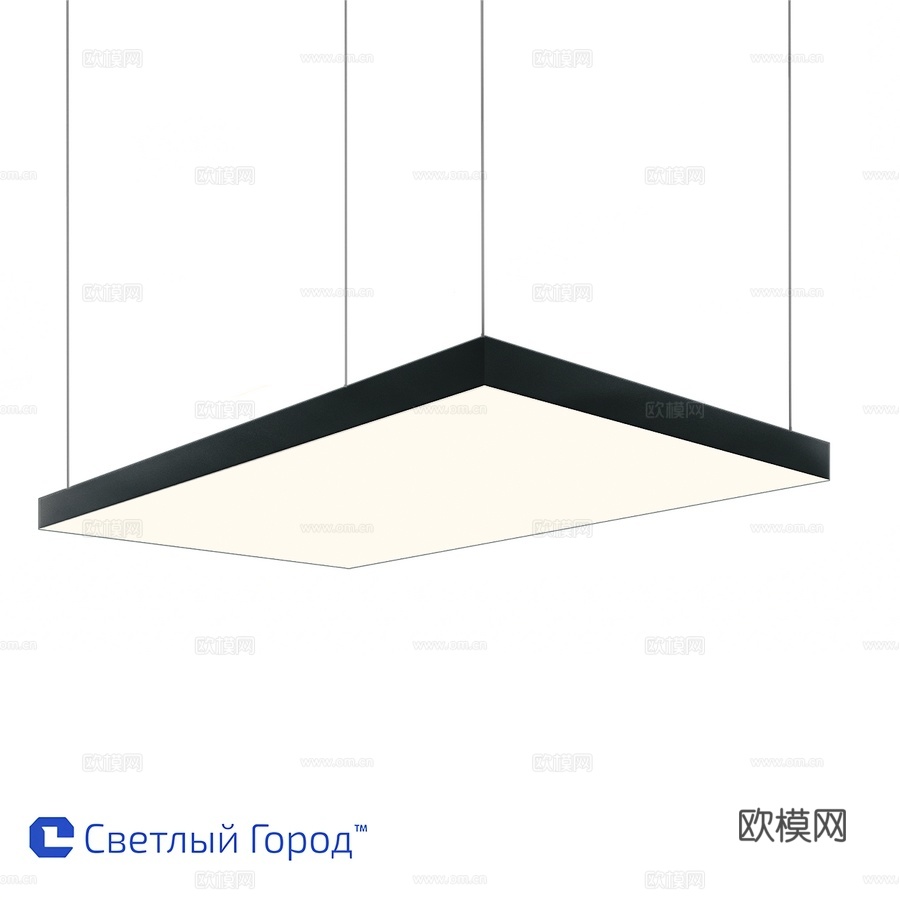 OM灯具 LC QUADRO 光之城3d模型下载