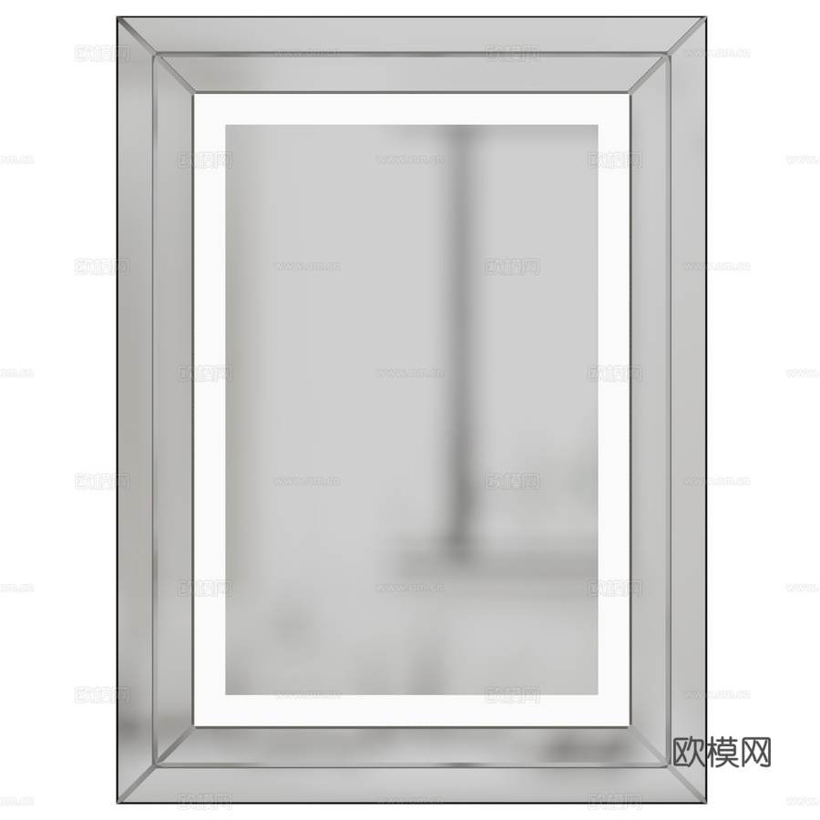 双空间镜3d模型