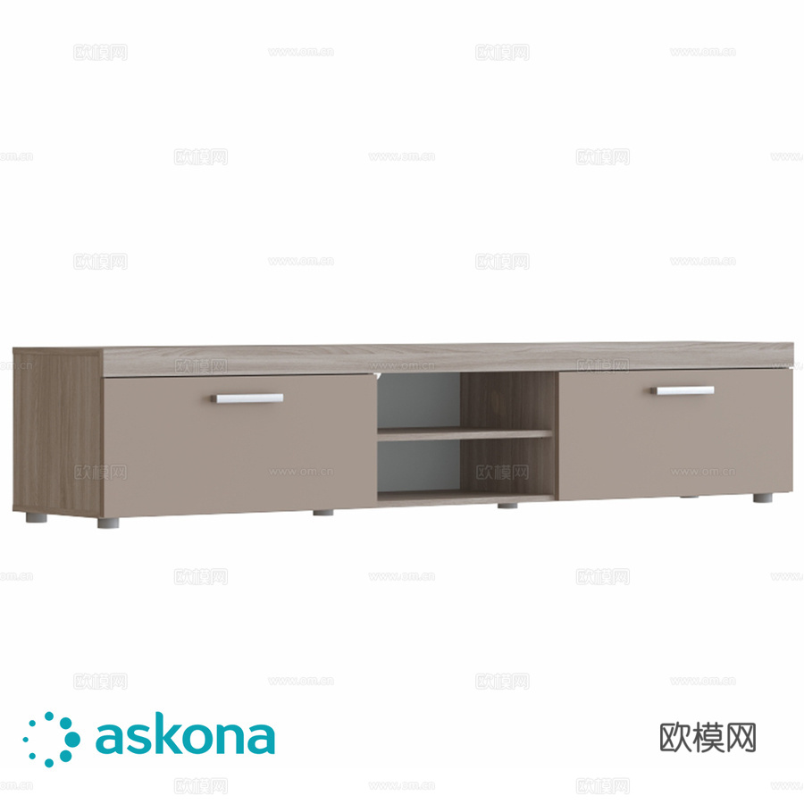 双门柜Tiss3d模型下载