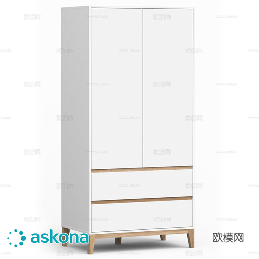 双门衣柜 Orel (Orel)3d模型