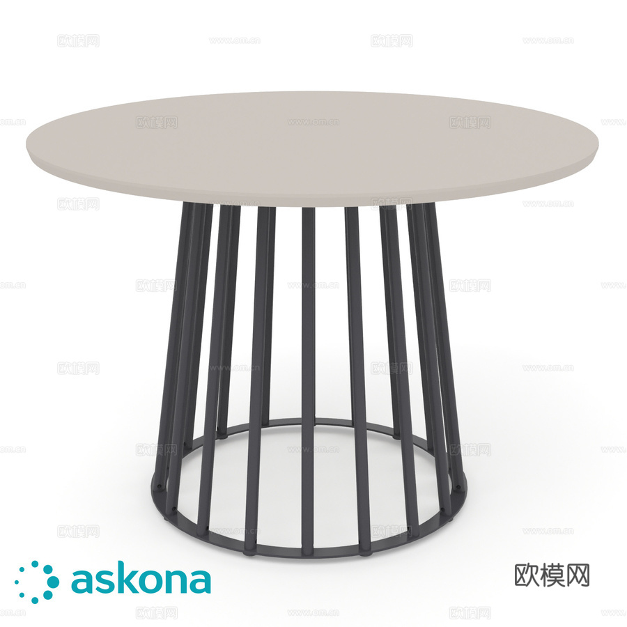 Luchano New款咖啡桌3d模型下载