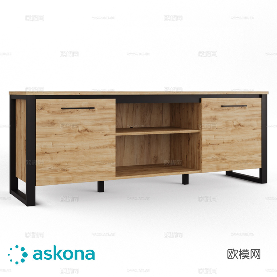 双门柜Tora3d模型下载