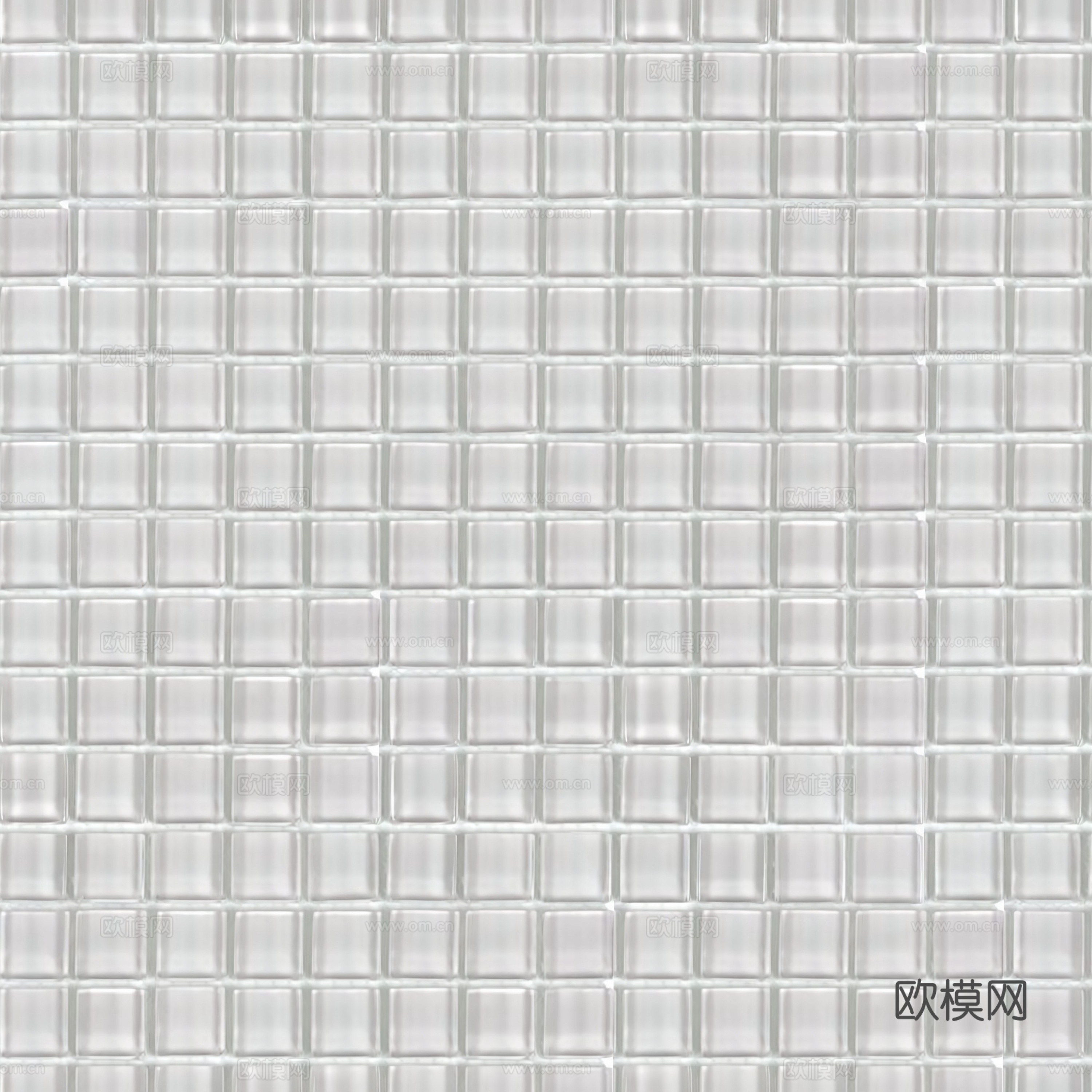 现代无缝玻璃砖 无缝亚克力玻璃 无缝马赛克玻璃贴图