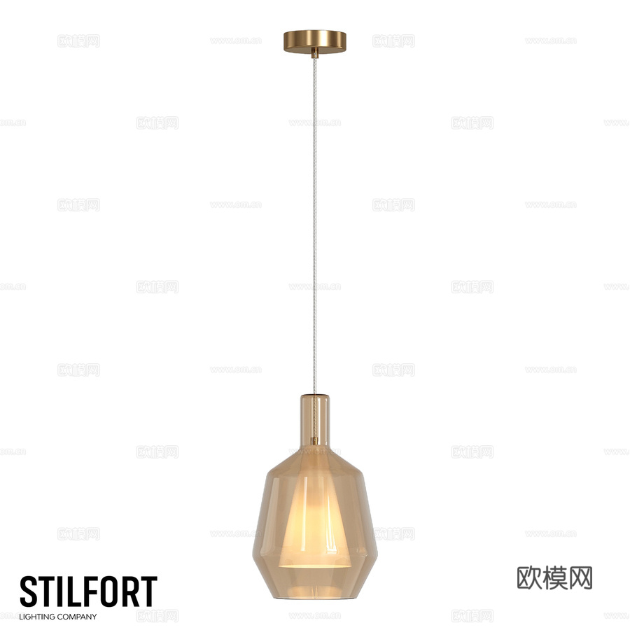Stilfort吊灯，Eladin系列3d模型下载