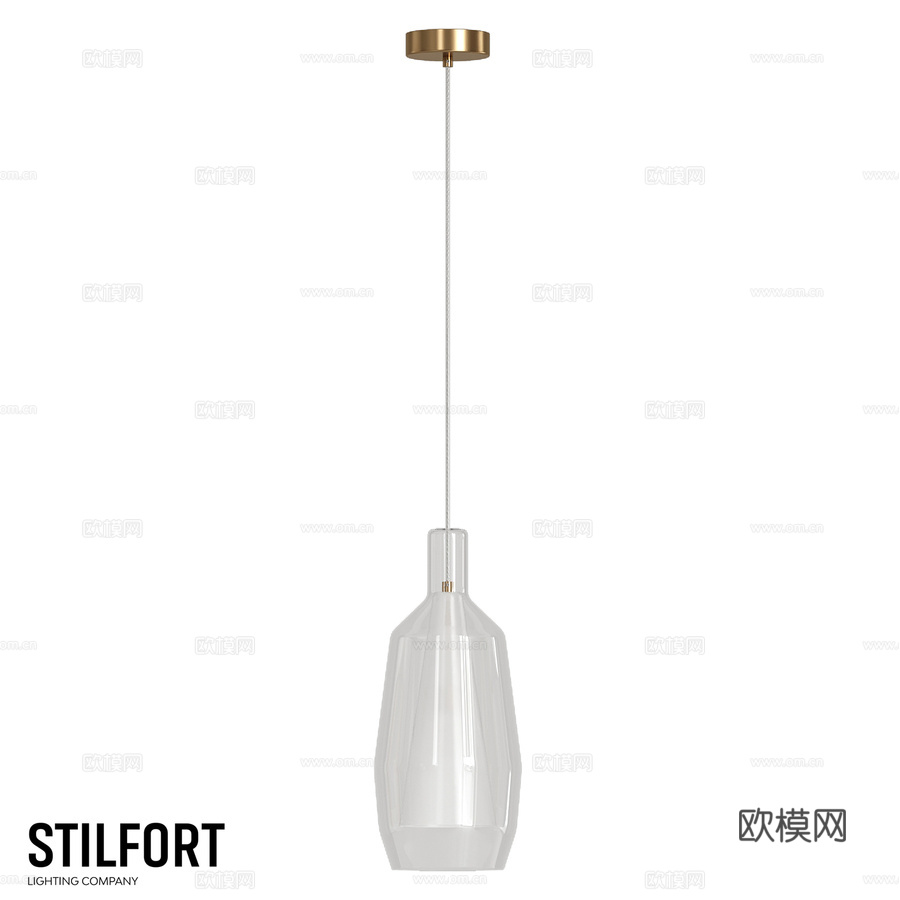 Stilfort吊灯，Eladin系列3d模型下载
