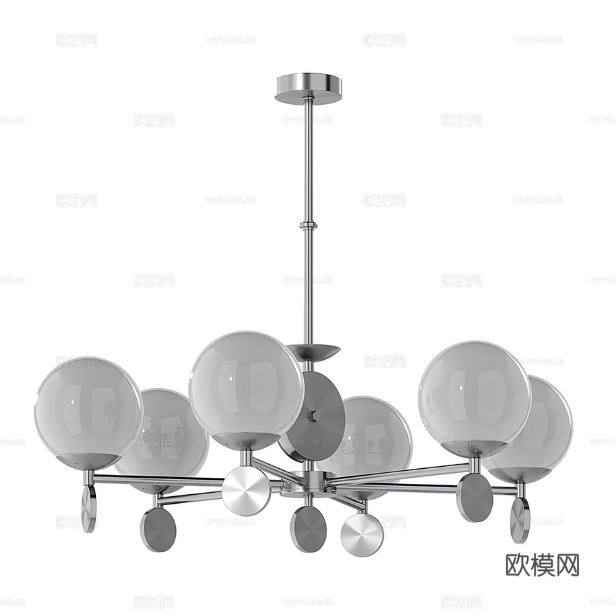 OM杆式吊灯 Stilfort系列 Marcela3d模型下载