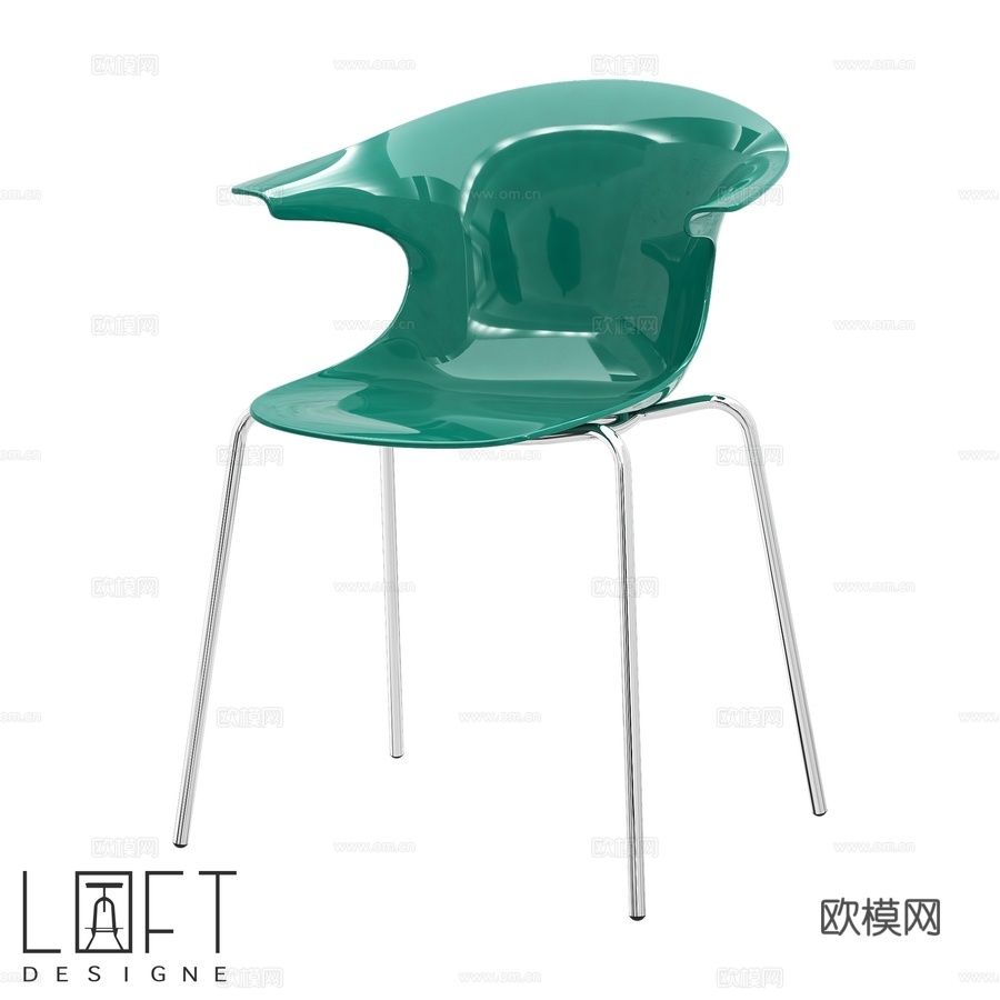 LoftDesigne 4415型号椅子3d模型下载
