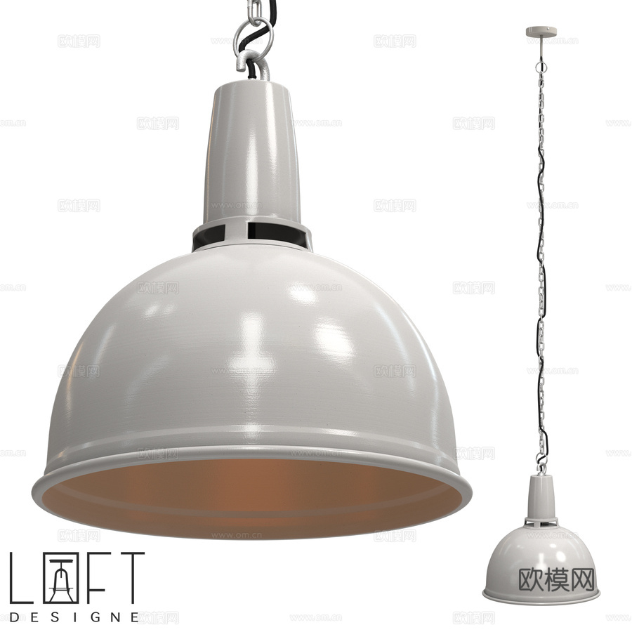 吊灯 LoftDesigne 10684 型号3d模型下载