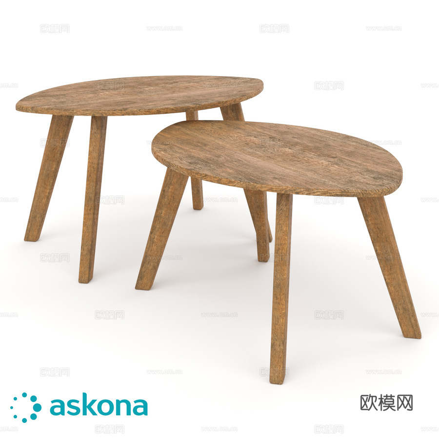 波西米亚咖啡桌3d模型下载