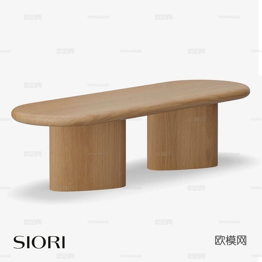 OM Siori Yuma 咖啡桌3d模型下载