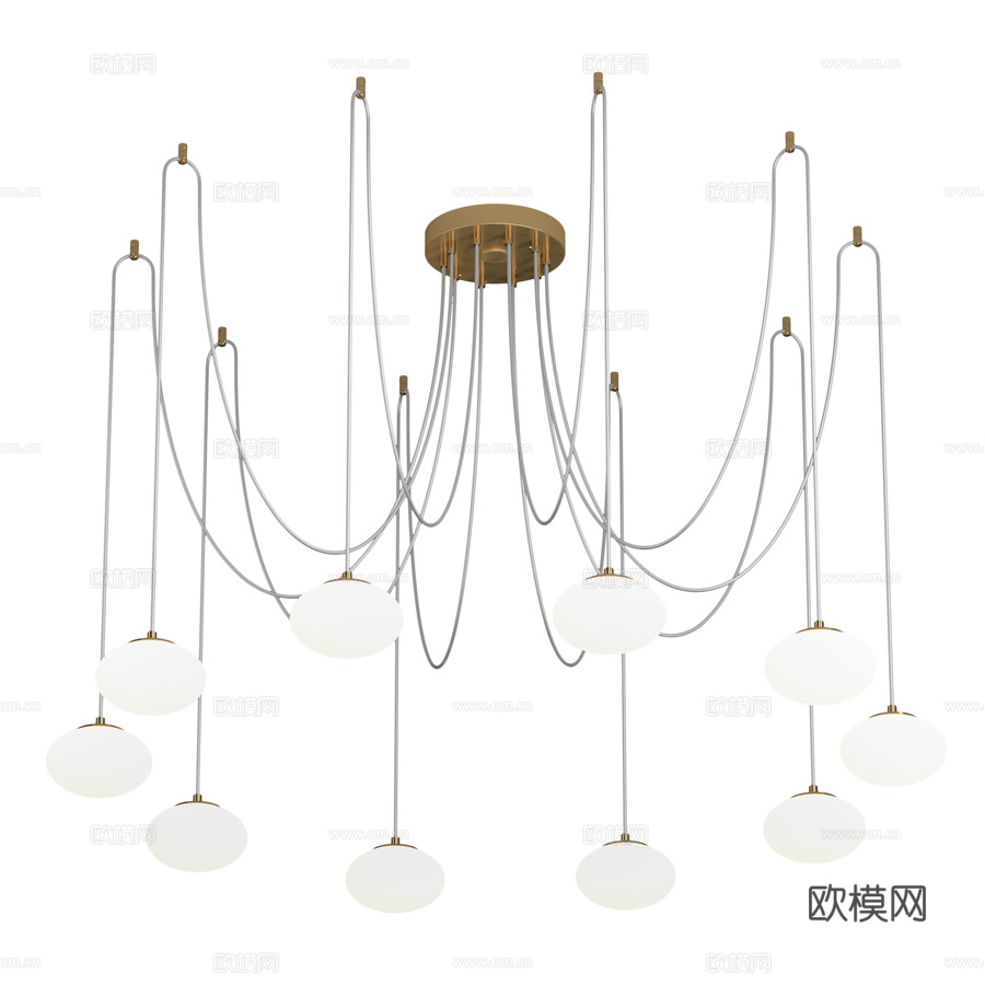 Citilux ATMAN SMART CL226A09X3d模型下载