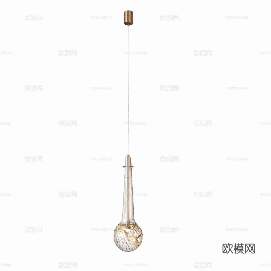 Patrizia Volpoato 月亮水滴吊灯 210G3d模型下载