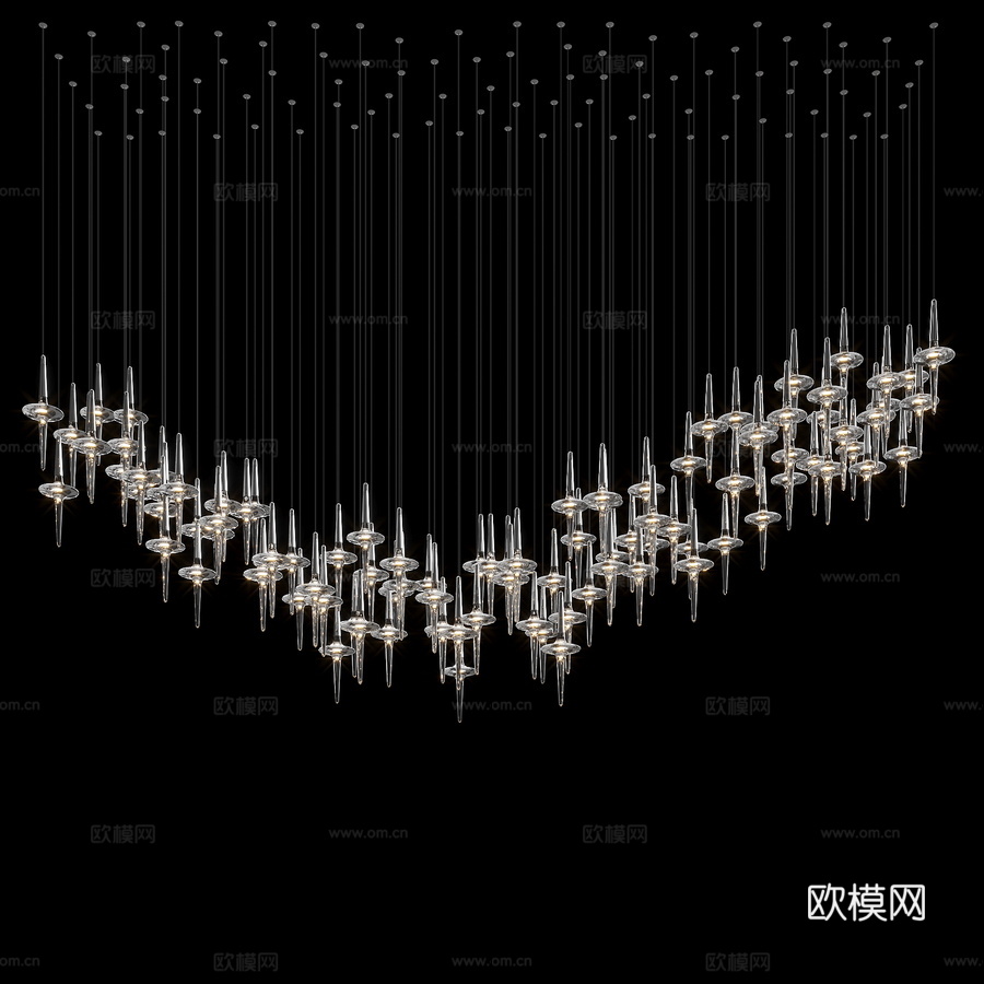 Vargov®设计照明组合 - LC04823d模型下载