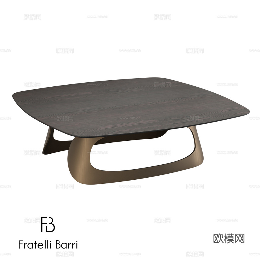 OM咖啡桌 Fratelli Barri BITTI3d模型下载