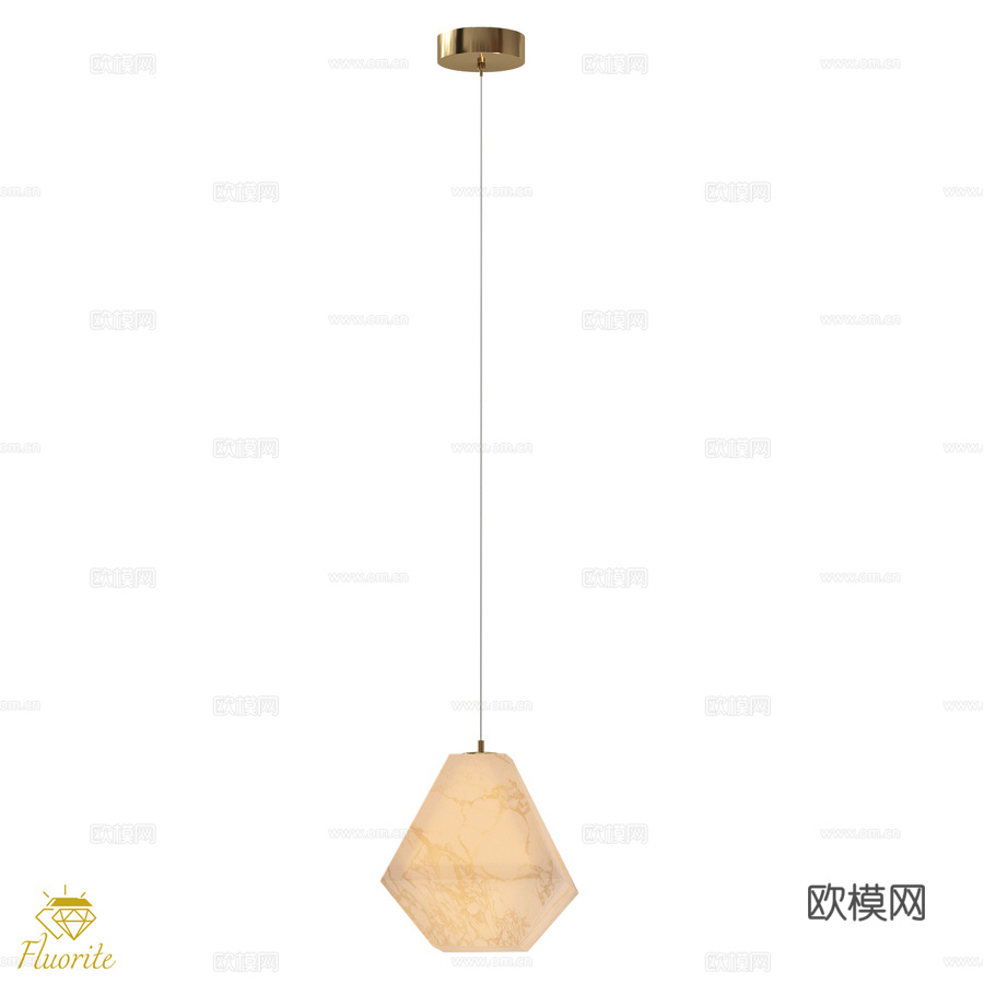 谜萤石215毫米悬挂式FL1115-1P23d模型下载