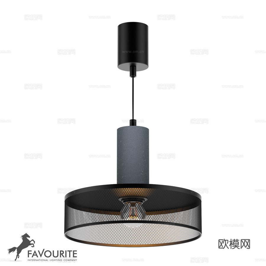 吊灯精选 4273-2P3d模型下载