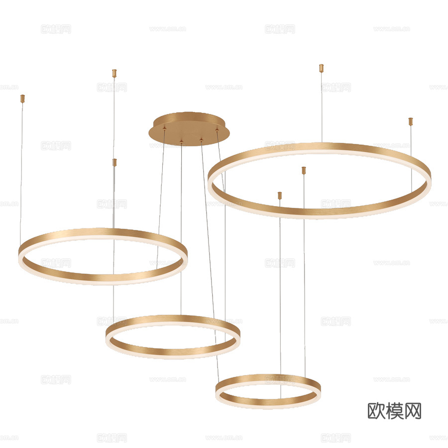 Stilfort吊灯，行星系列3d模型下载