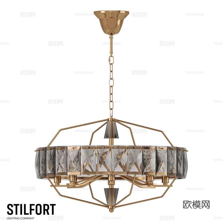 Stilfort吊灯，Avenue系列3d模型下载