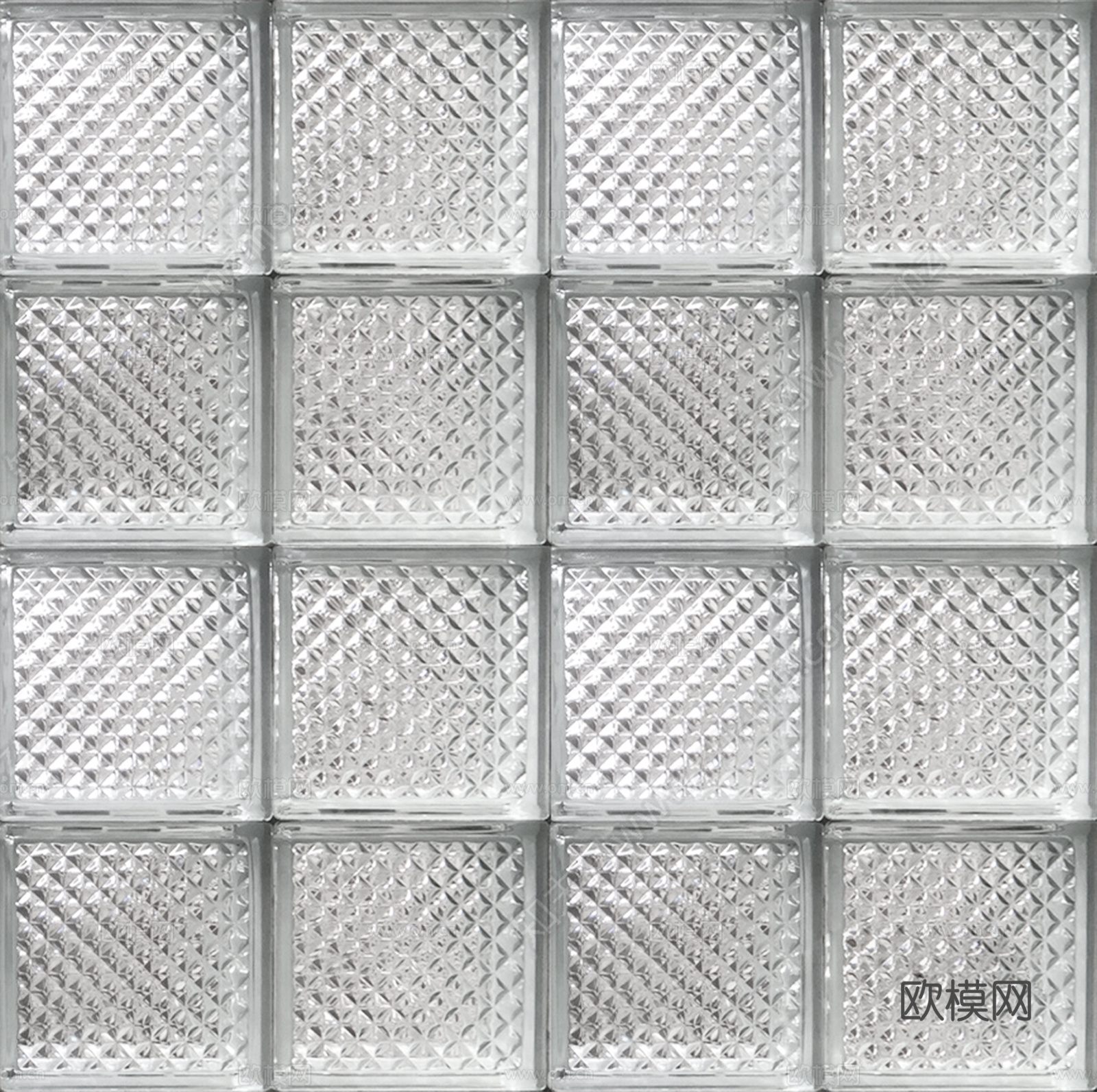 现代玻璃砖 玻璃砖贴图