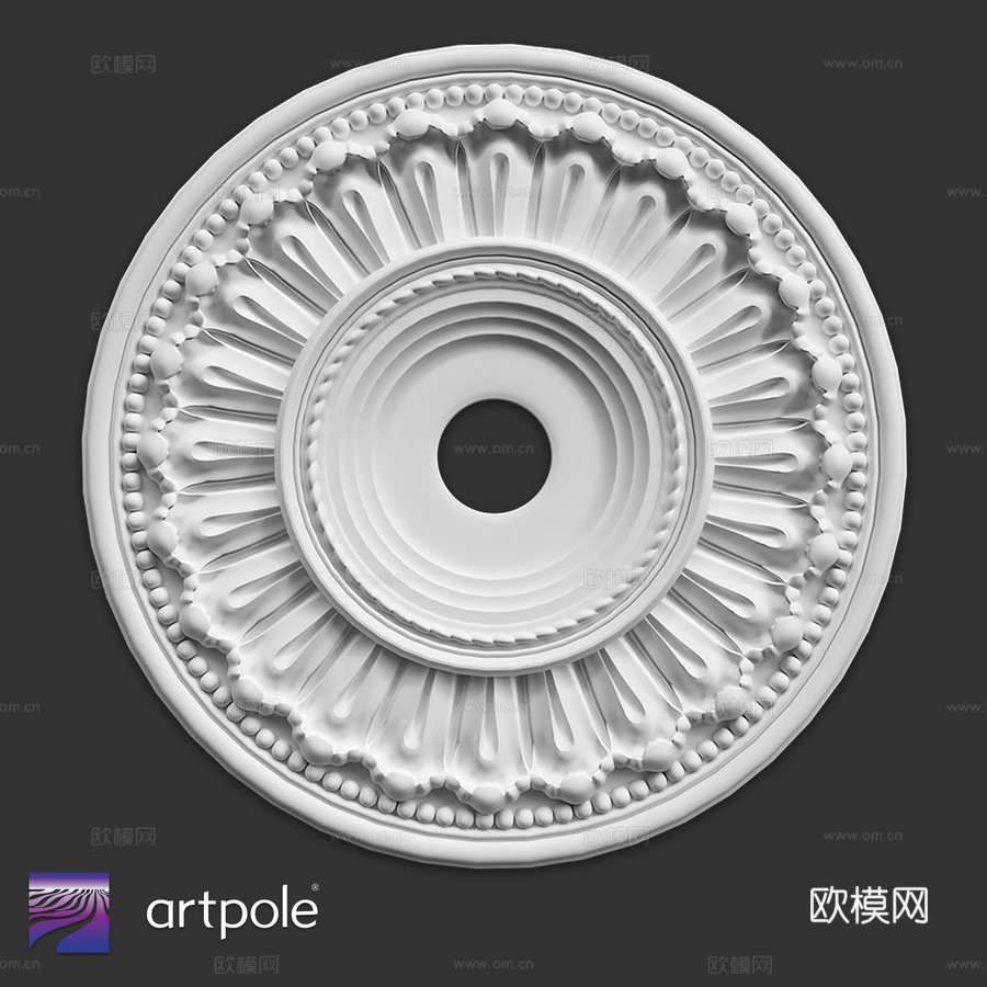 装饰花饰 SR2103d模型下载