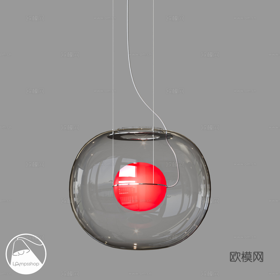 LampsShop.ru PDL2614 悬挂式 Insid3d模型下载