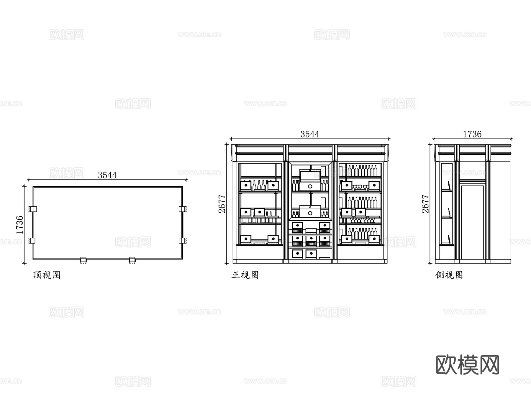 湿度控制箱 恒湿控制柜 湿度调节柜 防潮控制柜 温湿度控制柜cad施工图cad施工图