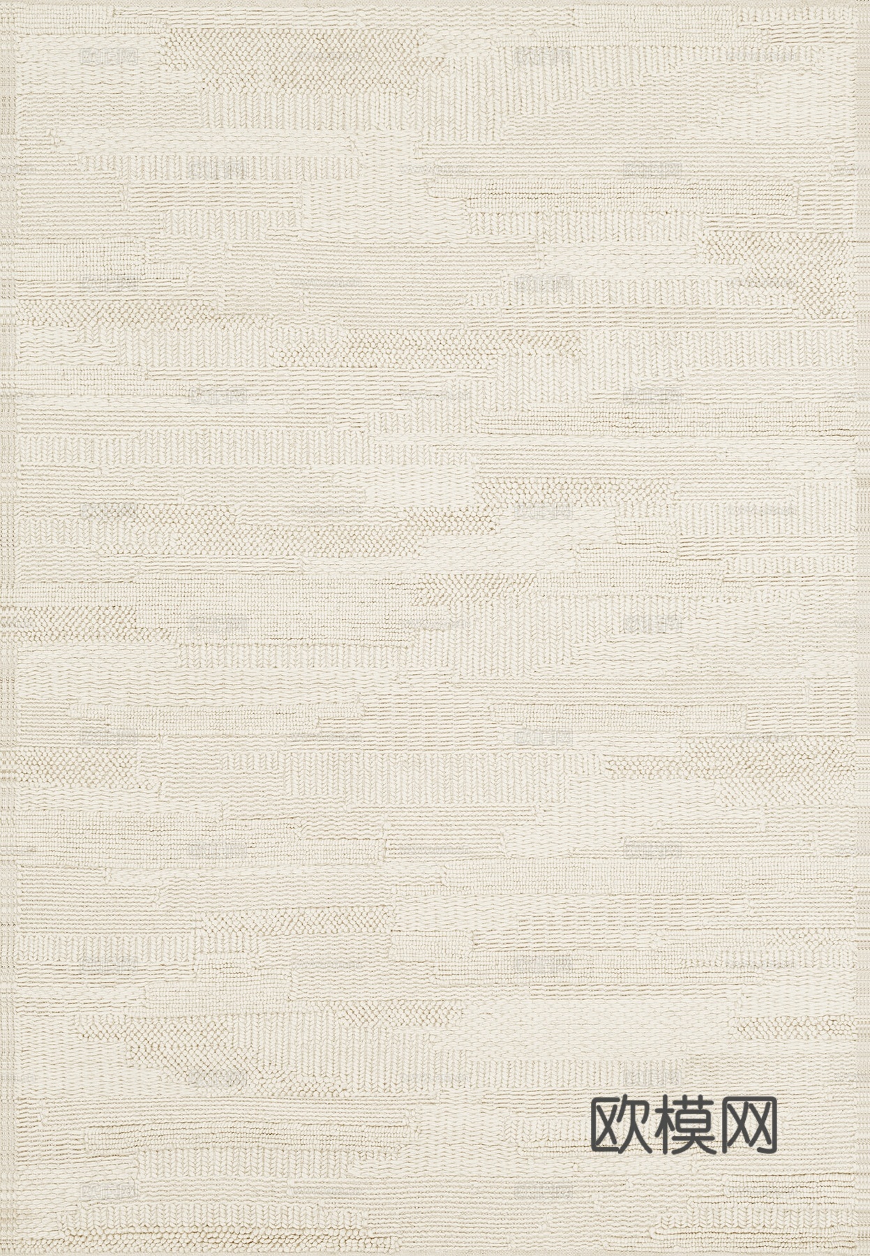 侘寂奶油其他地毯 肌理感地毯贴图