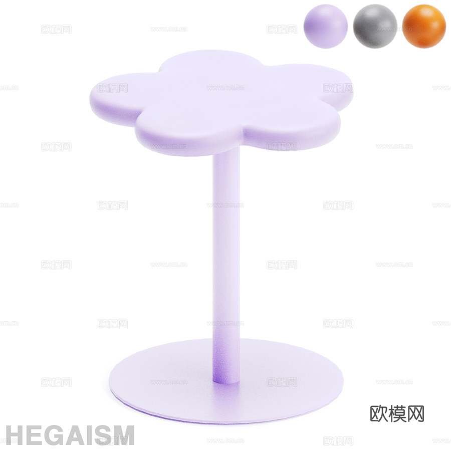 OM Hegaism ALENKIY 45 咖啡桌3d模型下载
