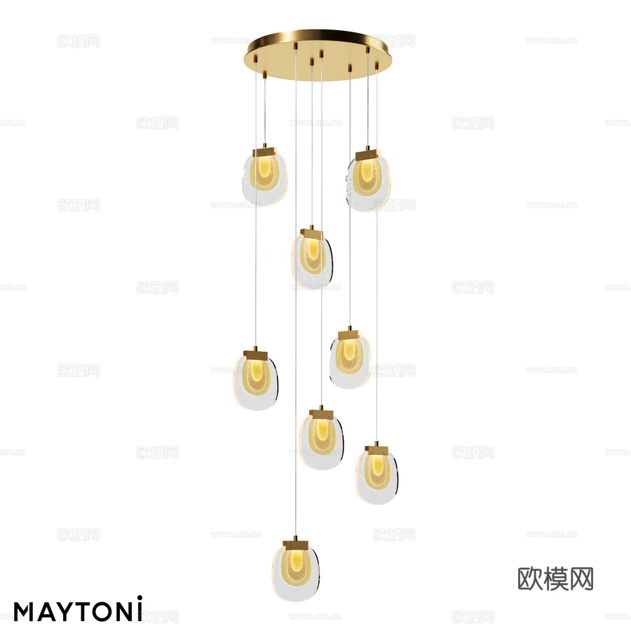 吊灯 Biology3d模型下载