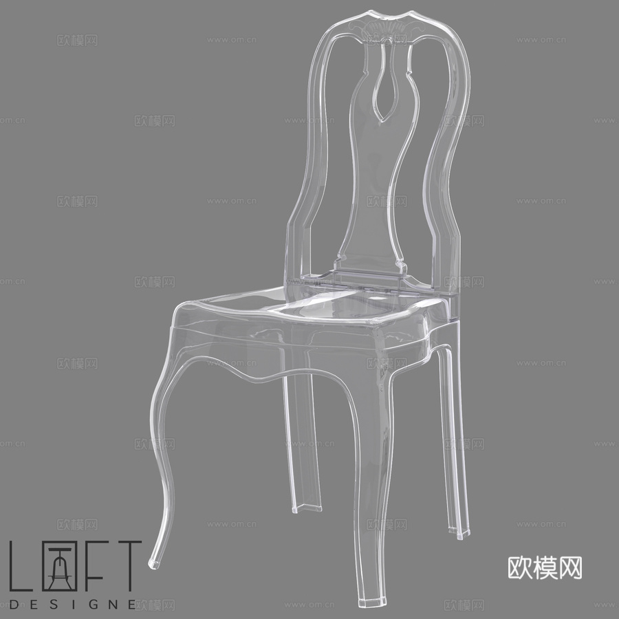 LoftDesigne 4412型号椅子3d模型下载